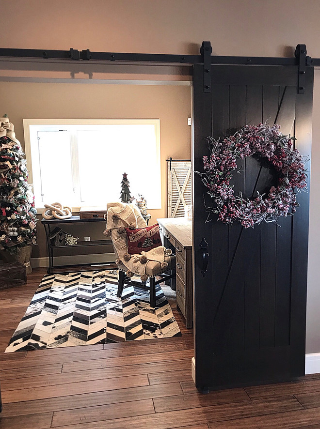 Barn Door Den Den with Barn doors Farmhouse den with barn doors #den #barndoors #farmhouse