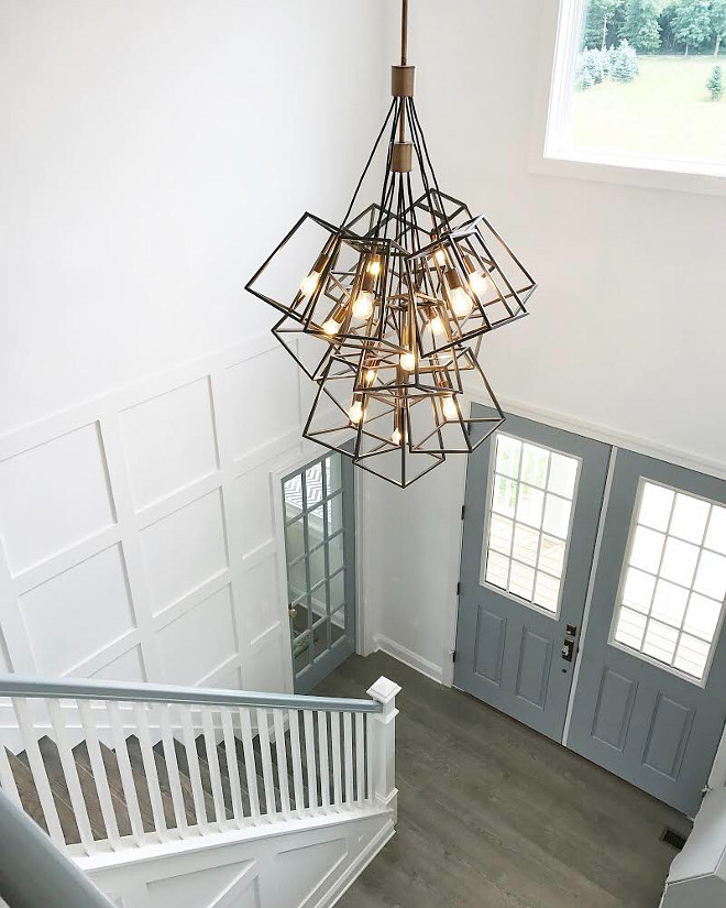 Geometric Pendant Hinkley Lighting Geometric Pendant Hinkley Lighting Fulton 13-Light Geometric Pendant #GeometricPendant Home Bunch Beautiful Homes of Instagram