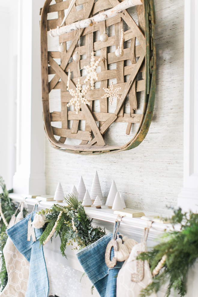 Neutral Christmas Mantel Neutral Christmas Mantel Neutral Christmas Mantel