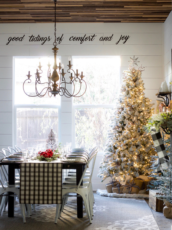 Shiplap Farmhouse Dining Room Christmas Shiplap Farmhouse Dining Room Christmas Shiplap Farmhouse Dining Room Christmas