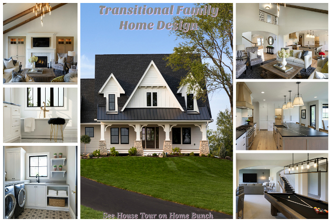 Transitional Family Home Design Transitional Family Home Design House tour and decor sources #Transitionalhome #FamilyHome #FamilyHomeDesign