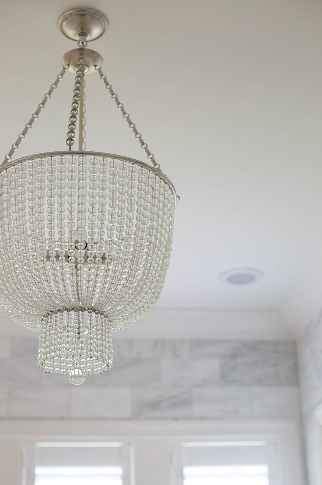 Visual Comfort AERIN Jacqueline Chandelier Clear Bead Chandelier