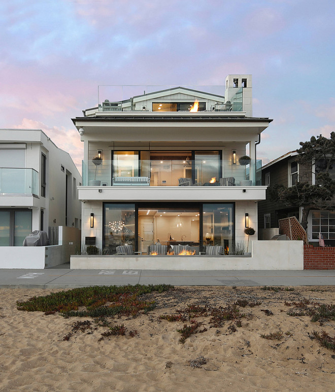 California Beach House Modern California Beach House Oceanfront California Beach House