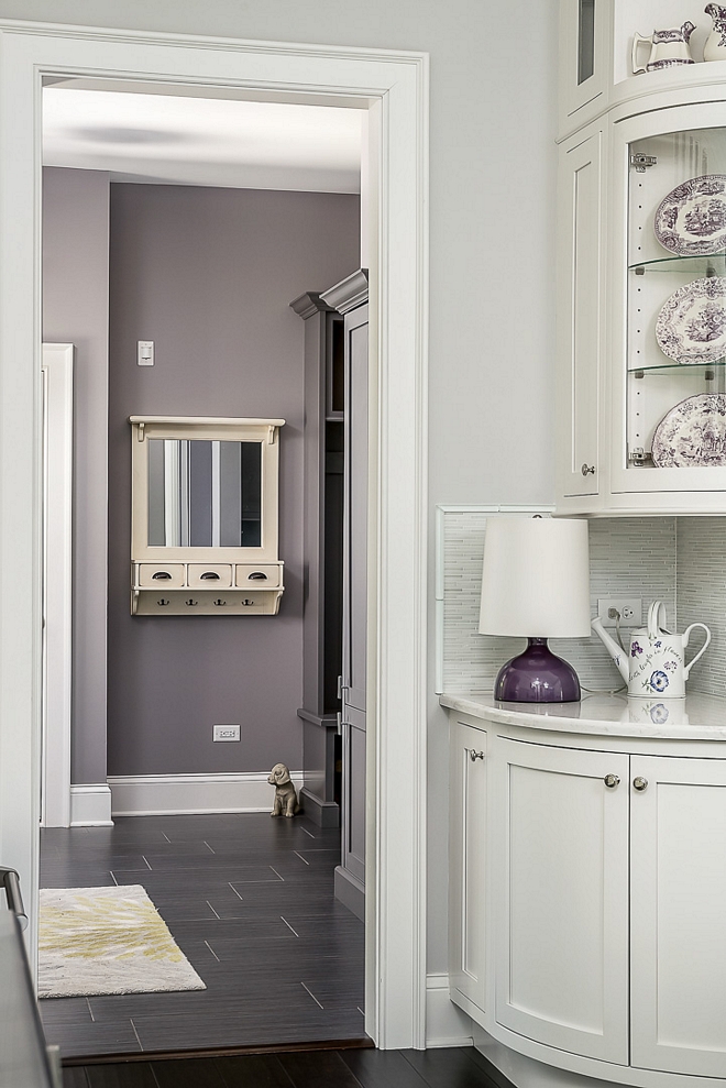 Kitchen opens to the mudroom/laundry room