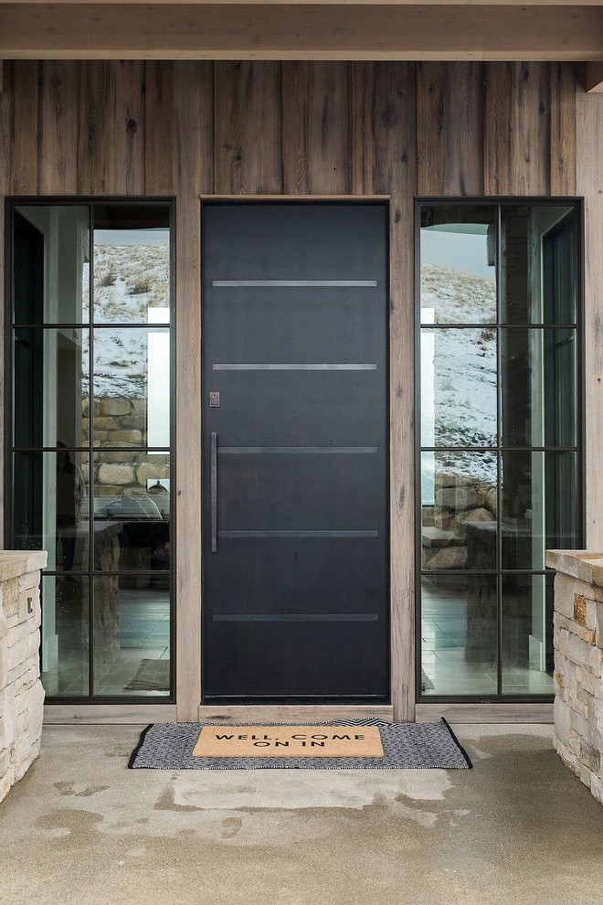 Modern Farmhouse Black Front Door Modern Farmhouse Black Front Door Modern Farmhouse Black Front Door