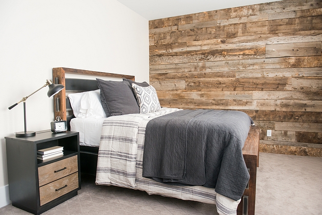 Shiplap Salvage Barnwood Bedroom accent wall Shiplap Salvage Barnwood Shiplap Salvage Barnwood