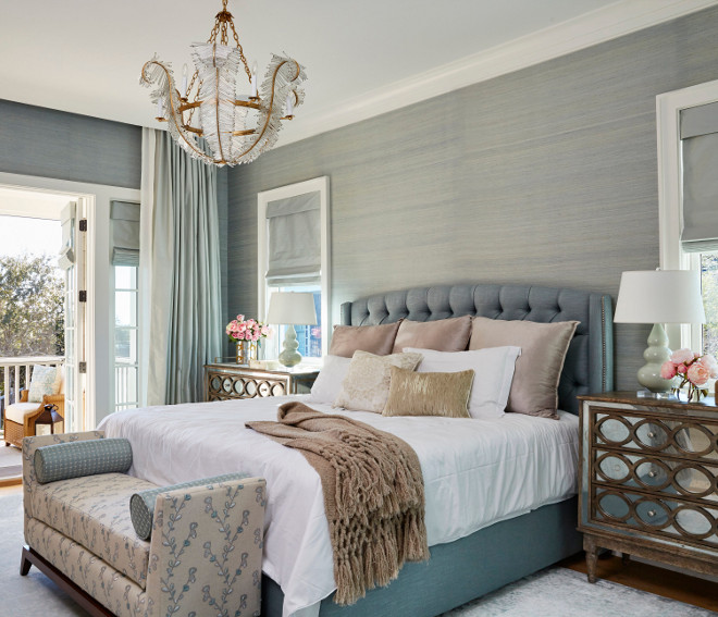 Bedroom Chandelier Chic bedroom chandelier ideas Visual Comfort & Co. Calais Chandelier, Gilded Iron