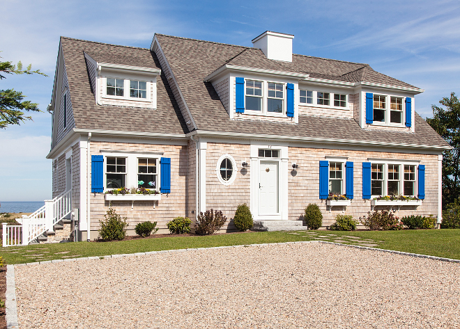 Cape Cod Shingle Cottage roof Roof Shingles Architectural Style Landmark/ Woodscape Shingles by CertainTeed color Weathered Wood