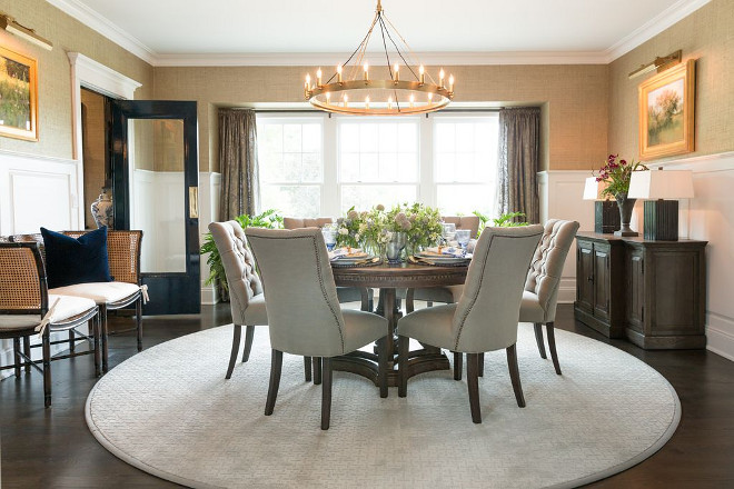 Dining Room with round table