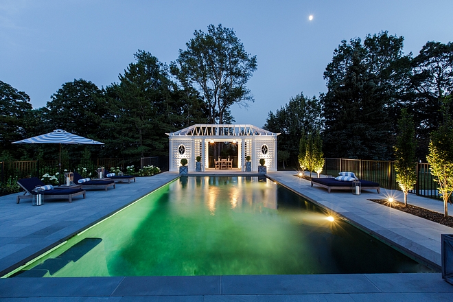 Pavillion pool pavilion with pergola