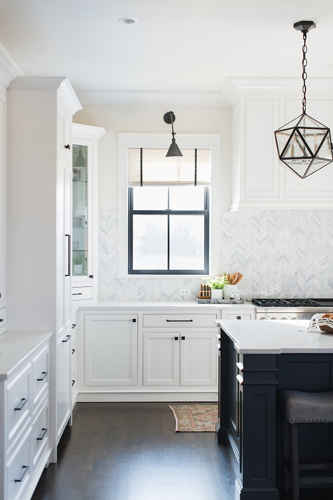 Kitchen Black Window with Roman Shades Kitchen Black Window Kitchen Black Windows