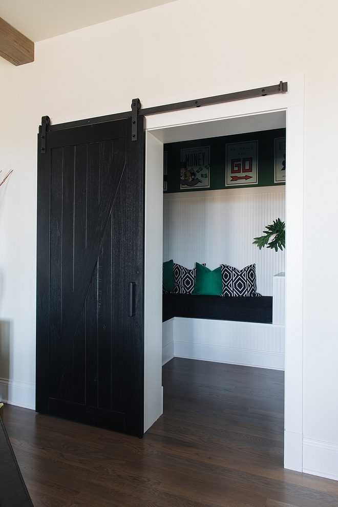 Black Barn Door Paint Color Black by Benjamin Moore