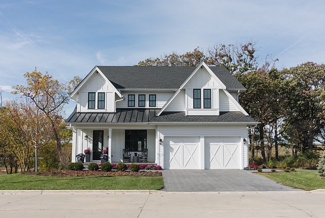 New-Construction Farmhouse with Front Porch New-Construction Farmhouse with Front Porch