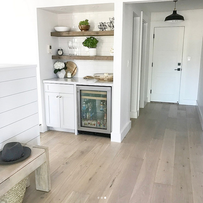 Wet Bar with Floating Shelves Kitchen Wet Bar with Floating Shelves