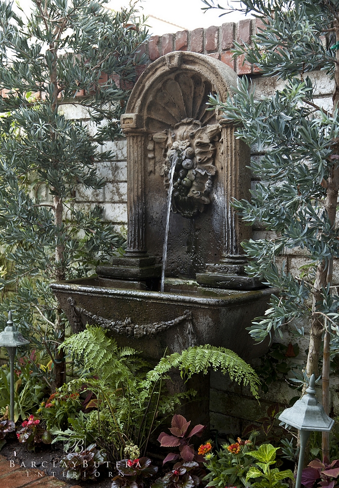 Garden Fountain Concrete wall Garden Fountain Garden Fountain