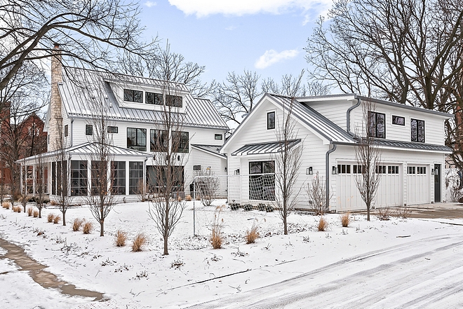 Located on a corner lot this home features a detached garage with bonus room above