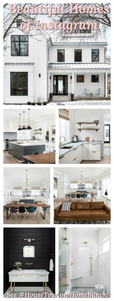 Coastal Farmhouse Home Design - Home Bunch Interior Design Ideas