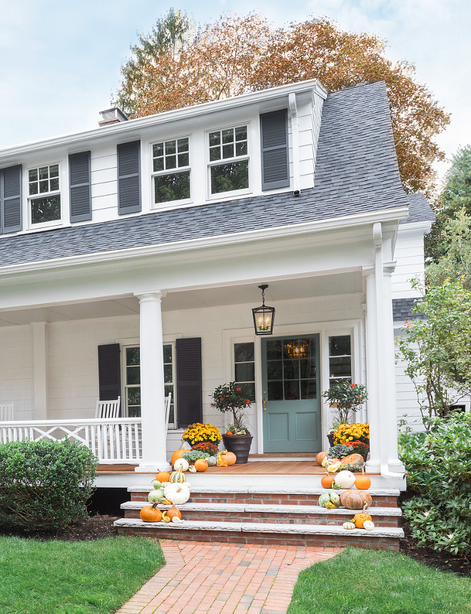 Benjamin Moore Mountain Laurel AC-20 Blue Green Front Door Paint Color Benjamin Moore Mountain Laurel AC-20