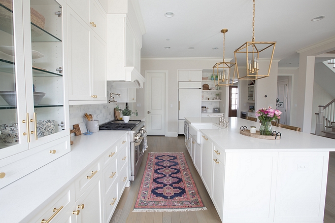 Shaker Kitchen Cabinet White kitchen Shaker Kitchen Cabinet White kitchen Classic Shaker Kitchen Cabinet White kitchen source on Home Bunch