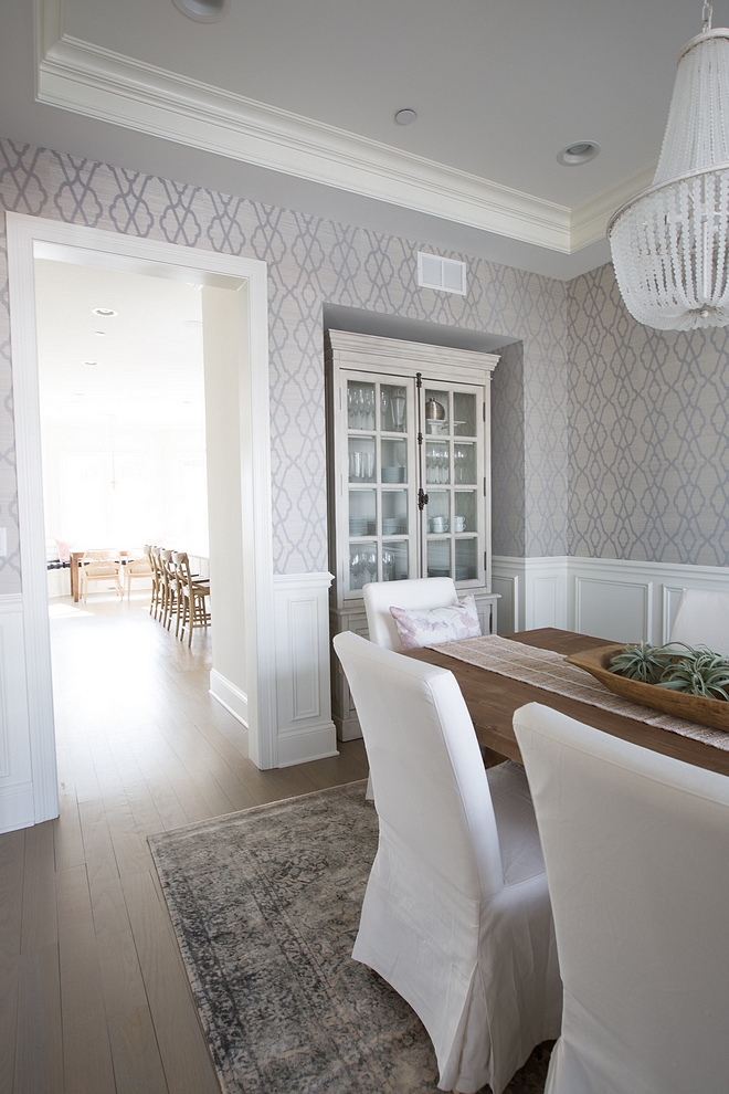 Grey wallpaper ideas Cowtan & Tout Hayworth Trellis