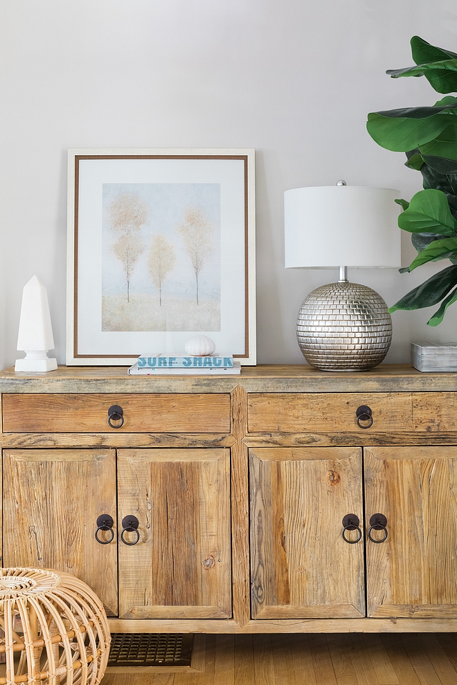 Rustic wood console Rustic console rustic console table Boston Interiors Jackson Sideboard