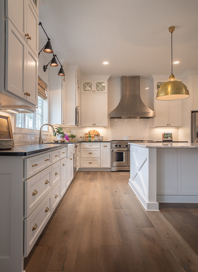 Kitchen White Oak Hardwood Floor Best type of Hardwood Floor for kitchens White Oak Hardwood floor on kitchens hardwood floor source on Home Bunch