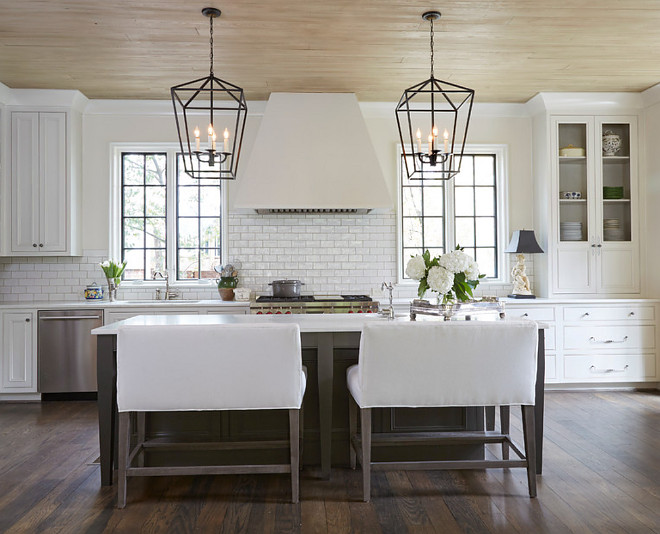 Kitchen Ceiling is Tongue and Groove with Driftwood Stain Kitchen ceiling Ceiling is Tongue and Groove with Driftwood Stain ideas