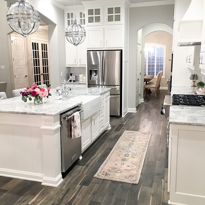 Kitchen hardwood floor Kentwood engineered hardwoods Style Oak Iron Springs Color Wild Thing Kitchen hardwood floor Kitchen hardwood floor