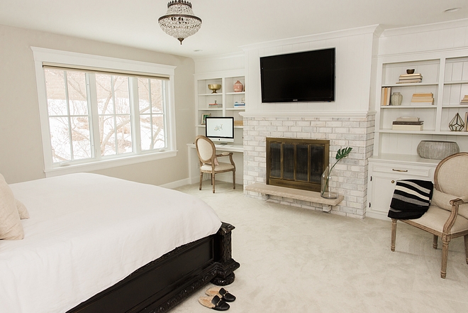 Bedroom fireplace renovation ideas