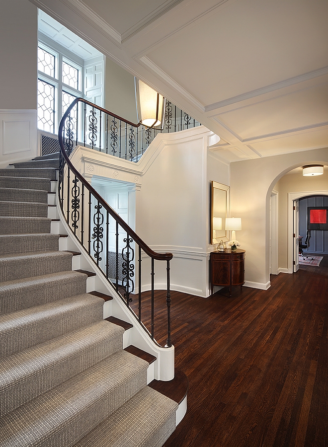 Renovated Traditional Staircase Renovated Traditional Staircase Ideas Renovated How to update a traditional staircase #RenovatedStaircase #traditionalstaircase