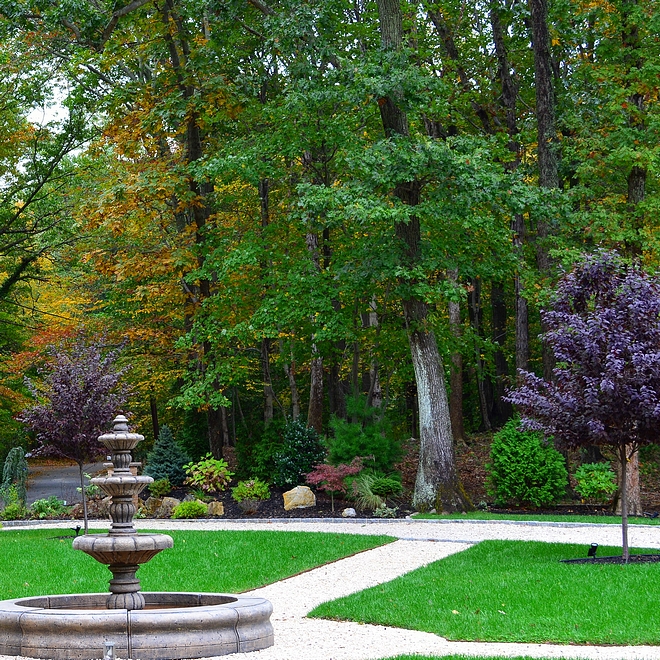 Outdoor Fountain Frontyard Fountain Outdoor Fountains frontyard landscaping with outdoor fountains #frontyard #fountains #landscaping