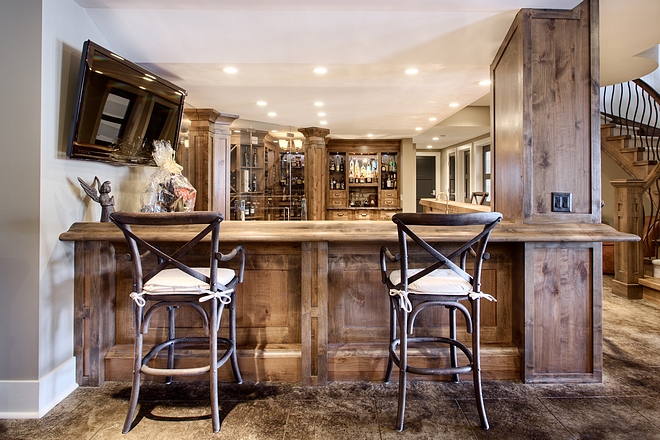 Alder Basement Bar