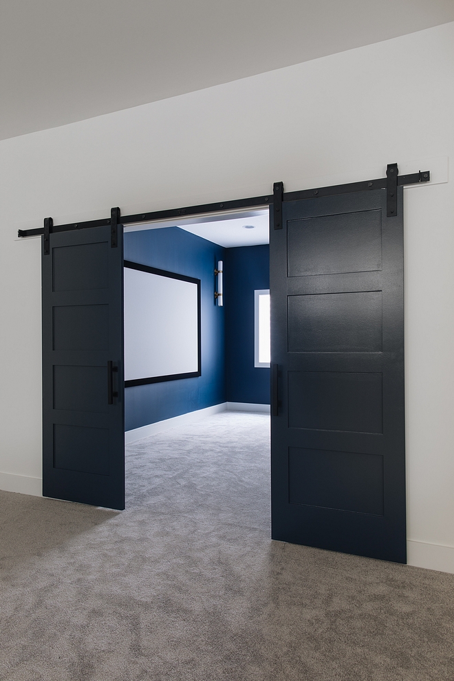 Sherwin Williams Naval Sherwin Williams Naval Barn Doors Paint Color Sherwin Williams Naval #BarnDoors #PaintColor #SherwinWilliamsNaval