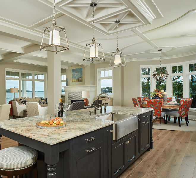 Quartzite Kitchen Island