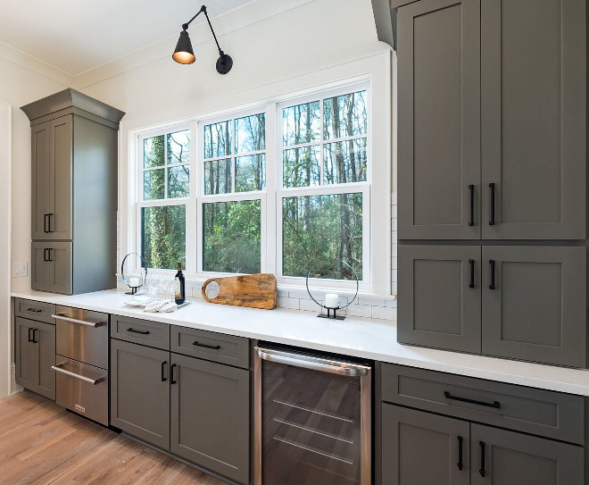 Benjamin Moore HC-168 Chelsea Gray Benjamin Moore HC-168 Chelsea Gray custom cabinetry color Benjamin Moore HC-168 Chelsea Gray #BenjaminMooreHC168ChelseaGray