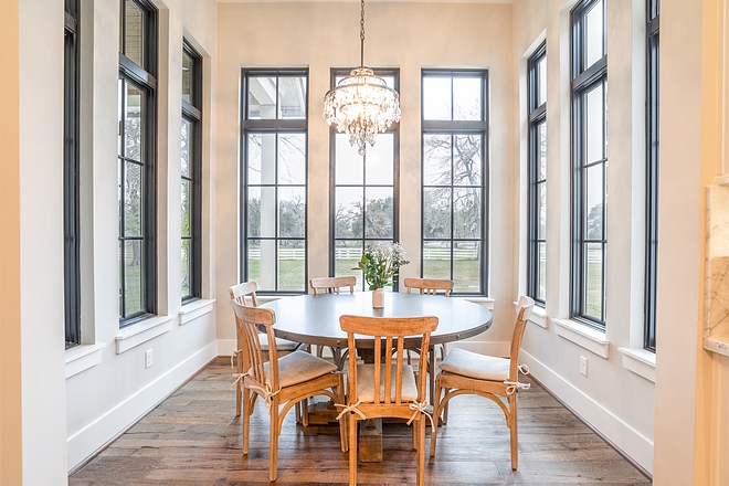 Breakfast room with black windows Breakfast room black window indeas Breakfast room with black windows Breakfast room with black windows #Breakfastroom #blackwindows