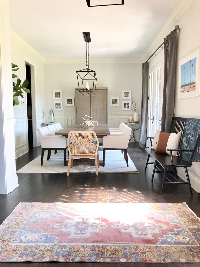 Dining Room Off Foyer Immediately to the right upon entering the house you will see the dining room #diningroom