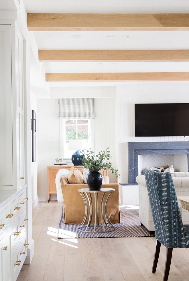 Rift Oak Ceiling Beams and White Oak Hardwood Flooring Rift Oak Ceiling Beams and White Oak Flooring Ideas #RiftOakBeams #WhiteOakHardwoodFlooring