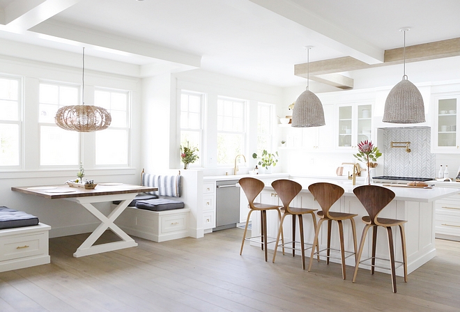 Kitchen Windows We wanted this area to be large and open with plenty of windows looking out to the backyard #kitchenwindows #kitchen #windows #kitchenwindow