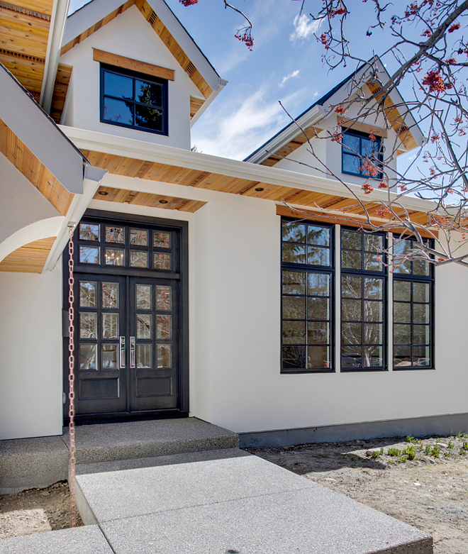 modern farmhouse exterior lights