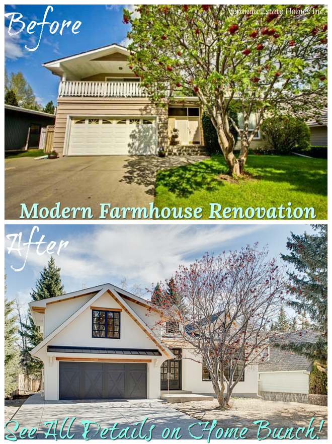 Modern Farmhouse Renovation All details on Home Bunch