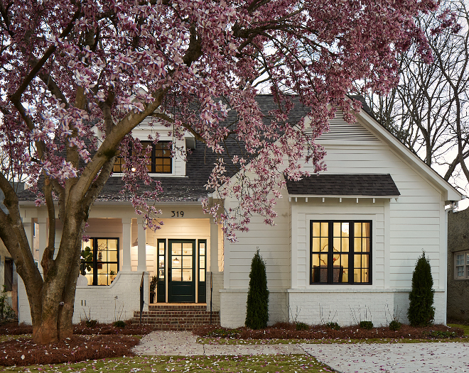 Painted Brick White Dove by Benjamin Moore