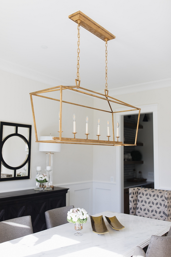 Gilded Iron Linear Chandelier Classic Gilded Iron Linear Chandelier over dining table Gilded Iron Linear Chandelier Gilded Iron Linear Chandelier #GildedIronLinearChandelier #GildedIron #LinearChandelier