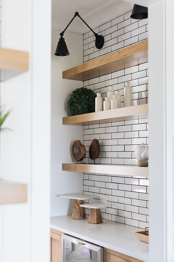 Floating shelves Kitchen Floating shelves Thick Floating shelves ideas Floating shelves Floating shelf #Floatingshelves