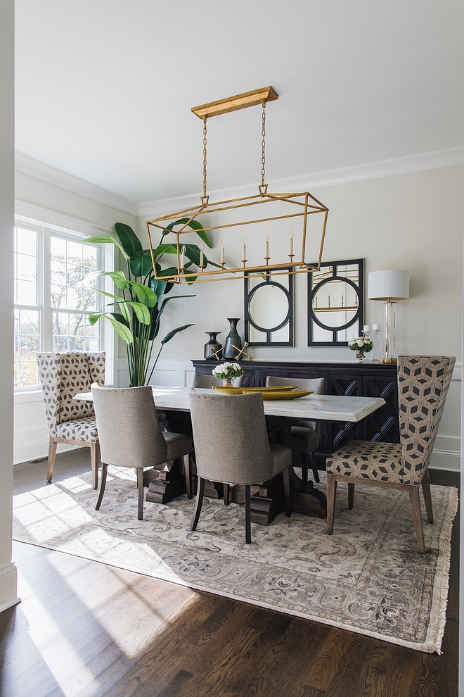 Benjamin Moore Classic Gray Paint color above wainscoting is Benjamin Moore Classic Gray #BenjaminMooreClassicGray #wainscoting