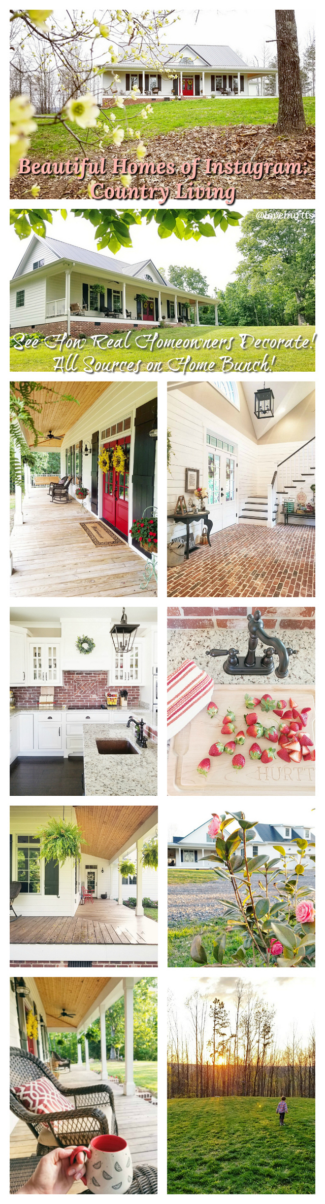 Beautiful Home of Instagram See How Real Homeowners Decorate! All Sources on Home Bunch!