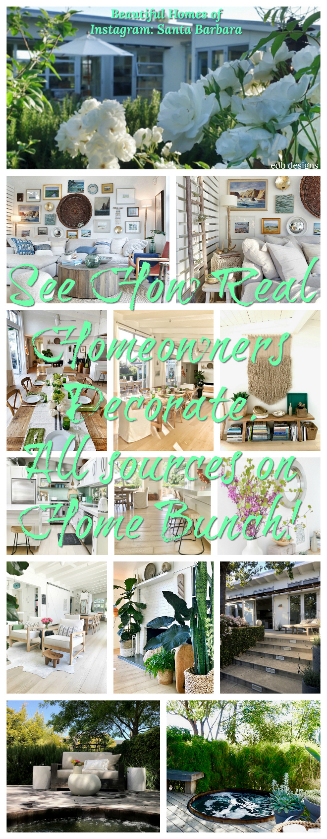 Beautiful Homes of Instagram Santa Barbara Home Bunch Blog series