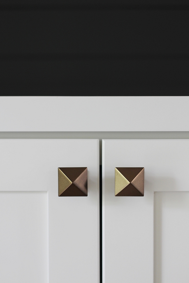 Pyramid Knob Hardware Knob ideas hardware ideas source on Home Bunch Pyramid knobs #knobs #cabinethardware #hardware