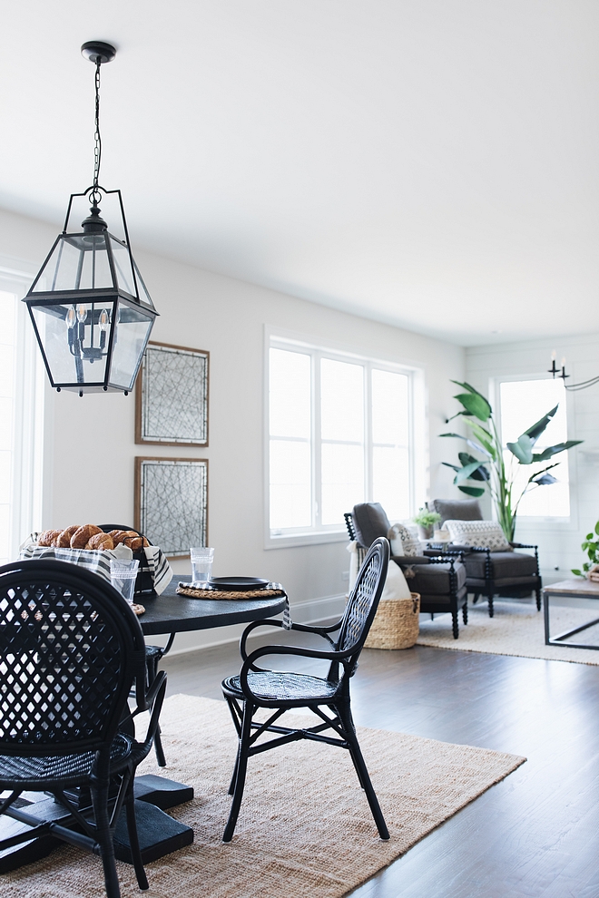 Classic Gray by Benjamin Moore Popular main floor paint color works great with light or dark hardwood flooring Classic Gray by Benjamin Moore Classic Gray by Benjamin Moore #ClassicGraybyBenjaminMoore