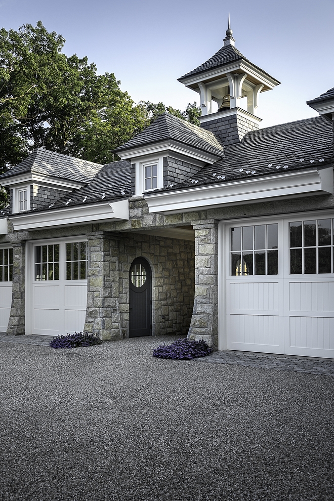 Garage with Stone exterior and slate roof Garage with Stone exterior and slate roof Garage with Stone exterior and slate roof Garage with Stone exterior and slate roof #Garage #garageStoneexterior #slateroof